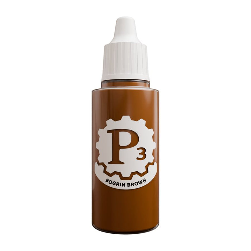 P3 Paints: Bogrin Brown Model Paints Privateer Press