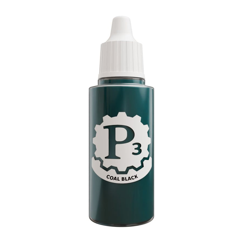 P3 Paints: Coal Black Model Paints Privateer Press