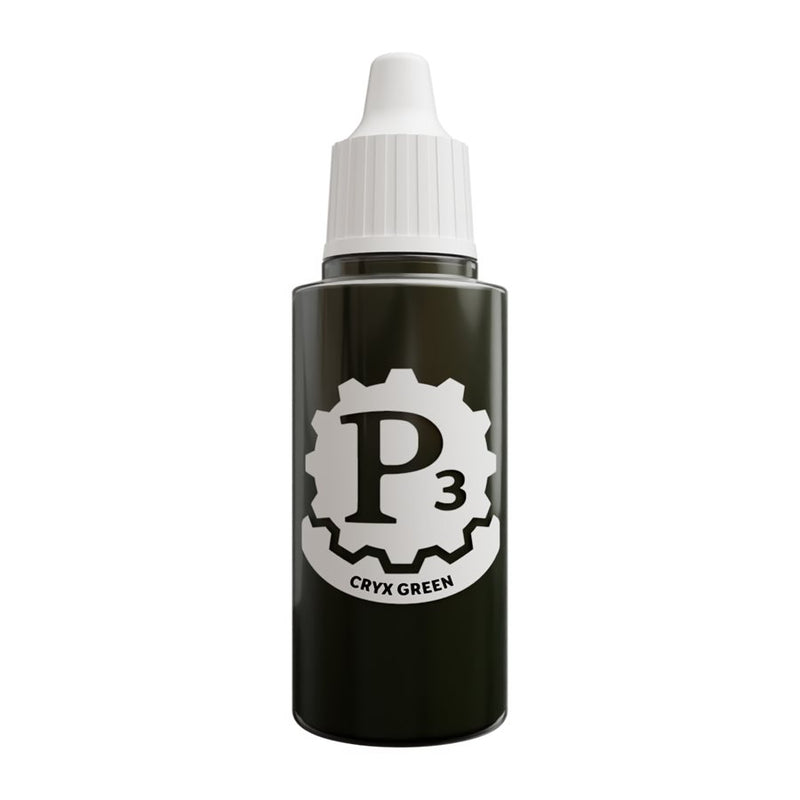 P3 Paints: Cryx Green Model Paints Privateer Press