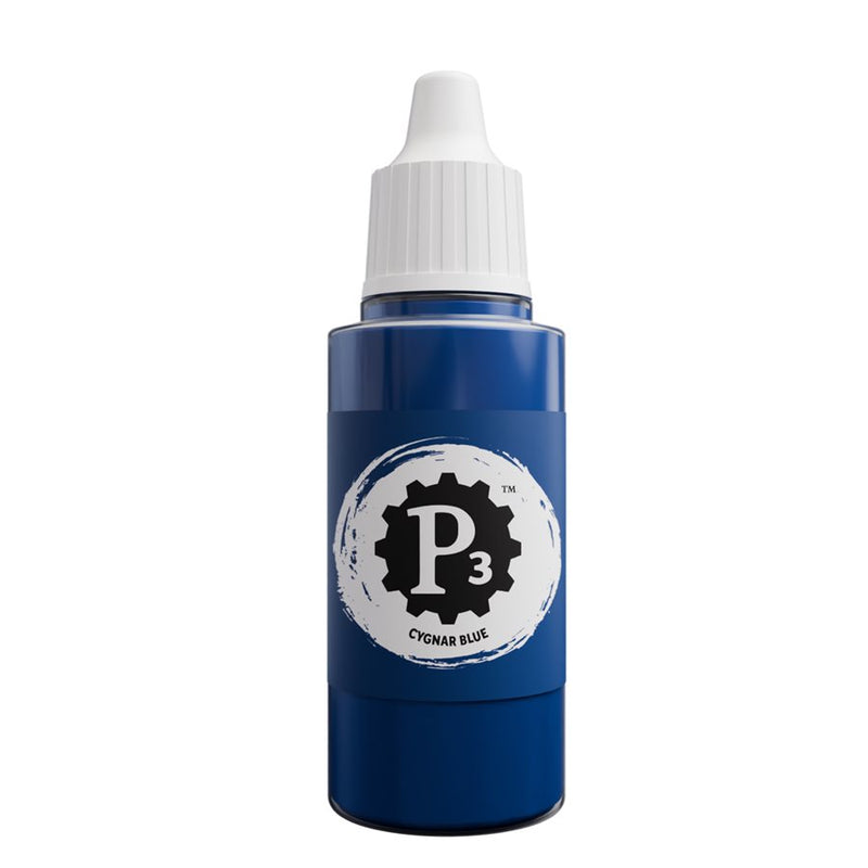 P3 Paints: Cygnar Blue Model Paints Privateer Press