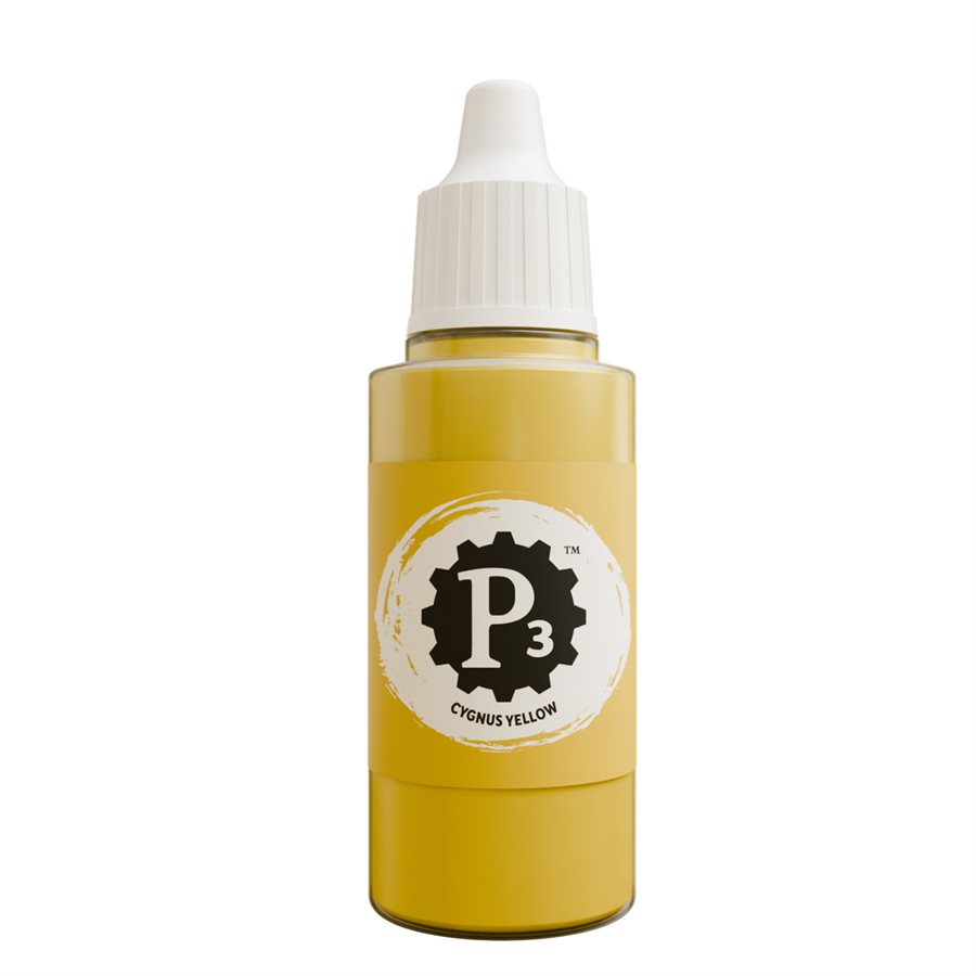 P3 Paints: Cygnus Yellow Model Paints Privateer Press