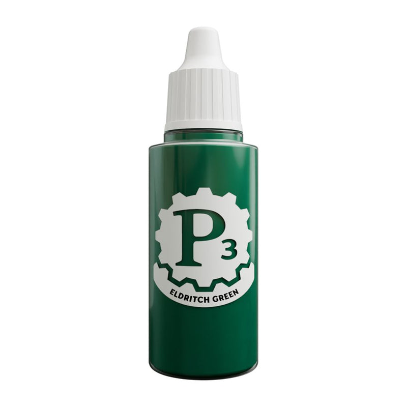 P3 Paints: Eldritch Green Model Paints Privateer Press