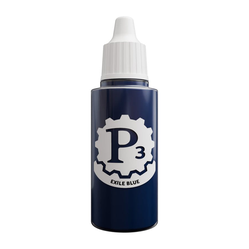 P3 Paints: Exile Blue Model Paints Privateer Press
