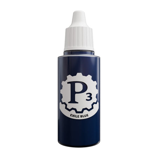P3 Paints: Exile Blue Model Paints Privateer Press