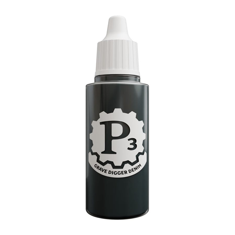 P3 Paints: Gravedigger Denim Model Paints Privateer Press