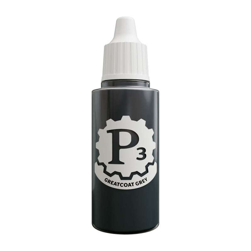 P3 Paints: Greatcoat Grey Model Paints Privateer Press