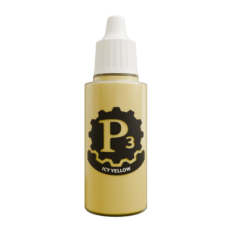 P3 Paints: Icy Yellow Model Paints Privateer Press