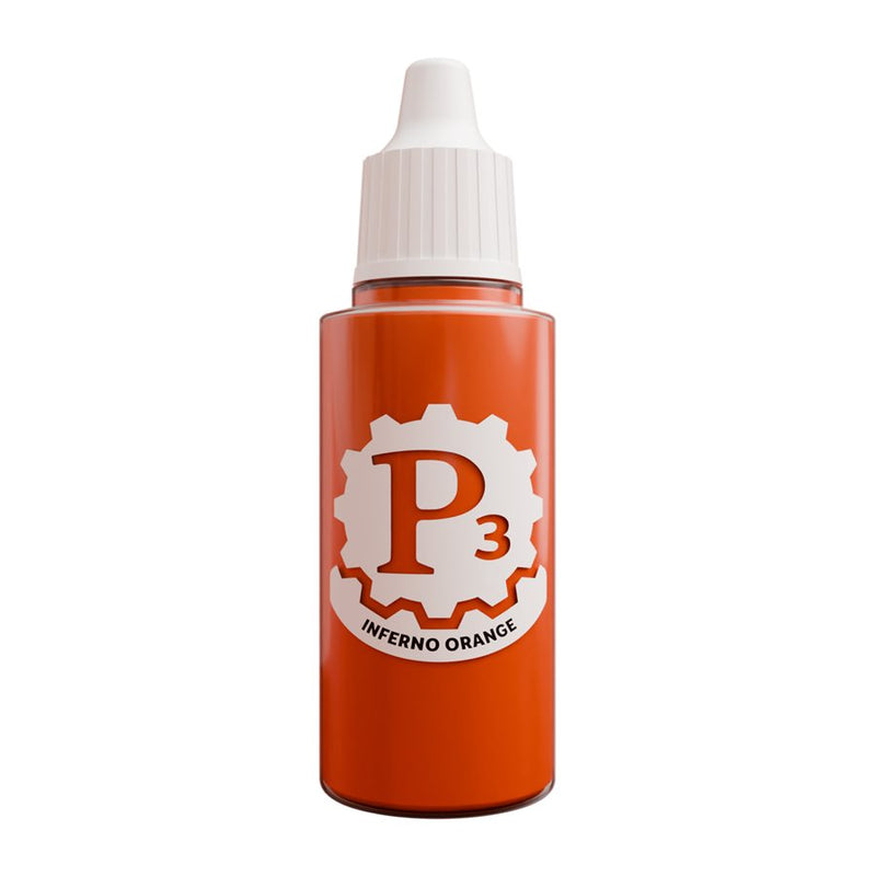 P3 Paints: Inferno Orange Model Paints Privateer Press