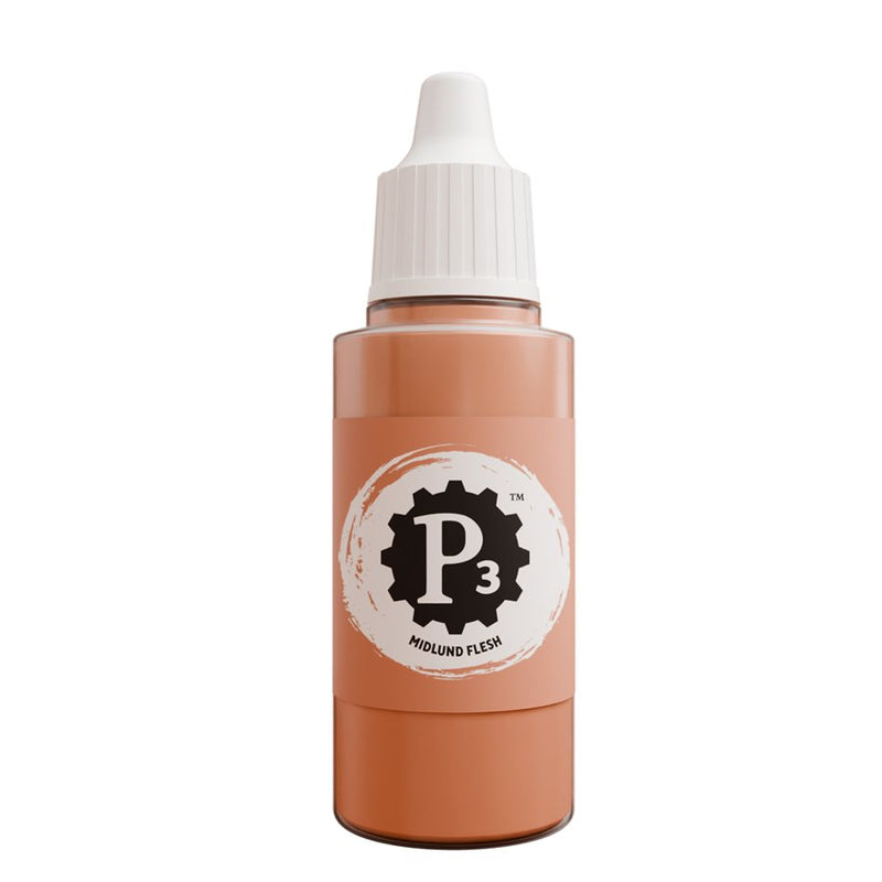 P3 Paints: Midlund Flesh Model Paints Privateer Press