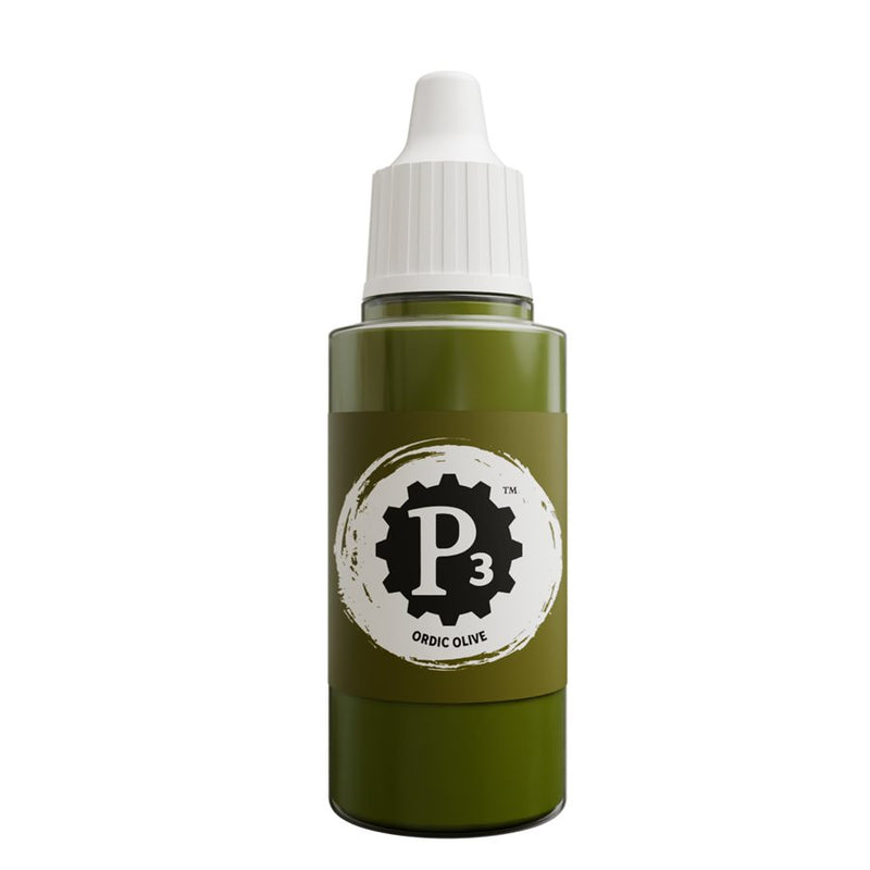 P3 Paints: Ordic Olive Model Paints Privateer Press