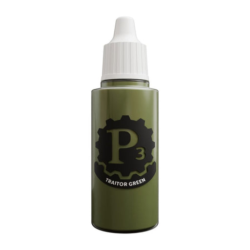P3 Paints: Traitor Green Model Paints Privateer Press