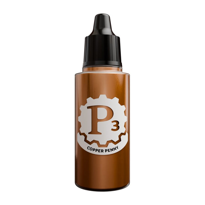 P3 Paints: Metallics - Copper Penny Model Paints Privateer Press