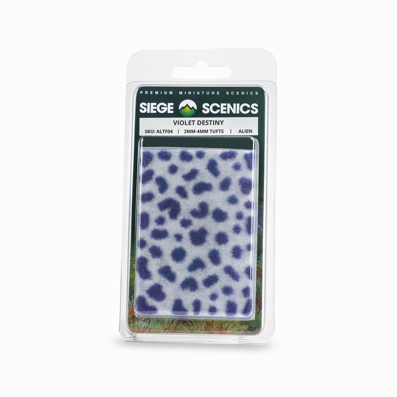 Siege Scenics: Violet Destiny - Tufts Basing Materials Siege Scenics