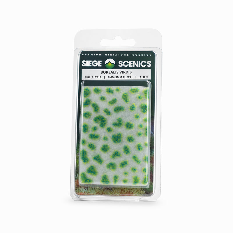 Siege Scenics: Borealis Virdis - Tufts Basing Materials Siege Scenics