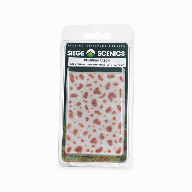 Siege Scenics: Pumpkin Patch - Mosstufts Paint, Tools and Bases Siege Scenics