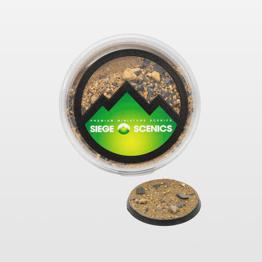 Siege Scenics: Terra Firma - Basing Material Paint, Tools and Bases Siege Scenics
