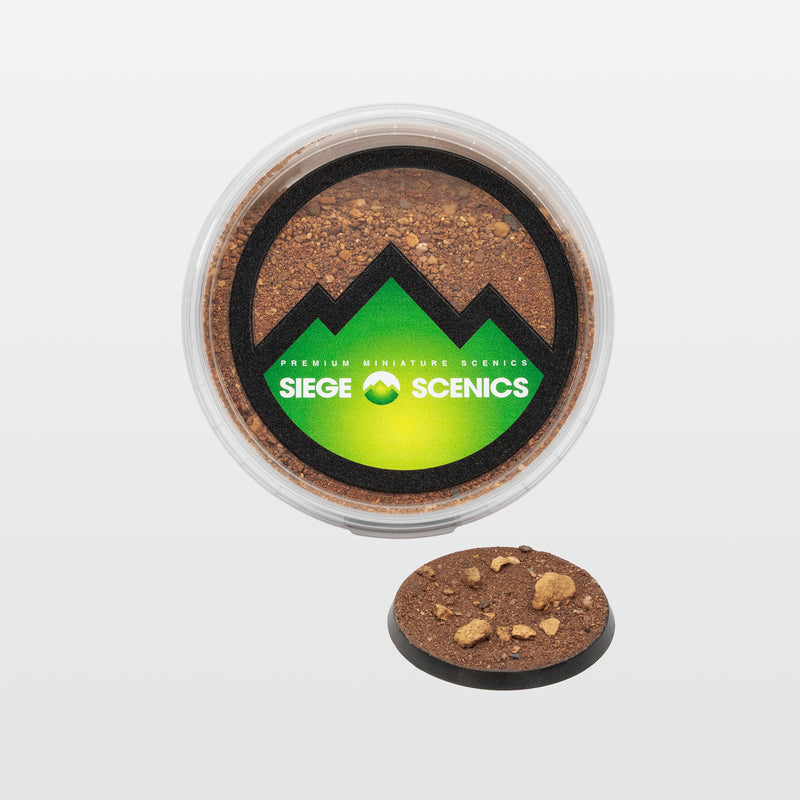 Siege Scenics: Mangala Plateau - Basing Material Paint, Tools and Bases Siege Scenics