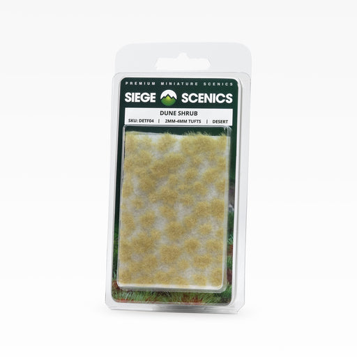 Siege Scenics: Dune Shrub - Tufts Paint, Tools and Bases Siege Scenics