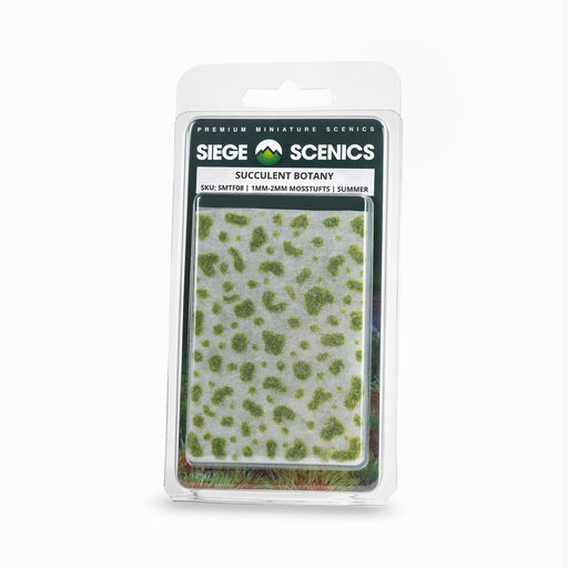 Siege Scenics: Succulent Botany - Mosstufts Paint, Tools and Bases Siege Scenics