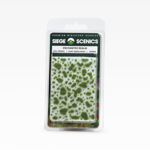 Siege Scenics: Enchanted Realm - Moss Pads Paint, Tools and Bases Siege Scenics