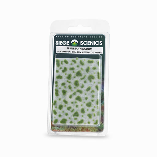 Siege Scenics: Fernleaf Kingdom - Mosstufts Paint, Tools and Bases Siege Scenics