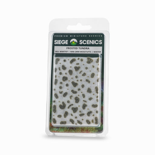 Siege Scenics: Frosted Tundra - Mosstufts Paint, Tools and Bases Siege Scenics