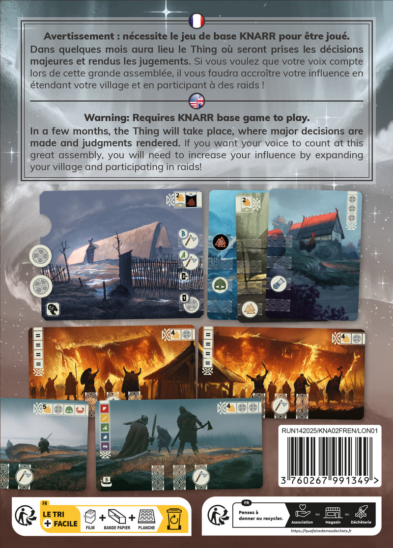 Knarr: Skali Expansion Board Games Bombyx
