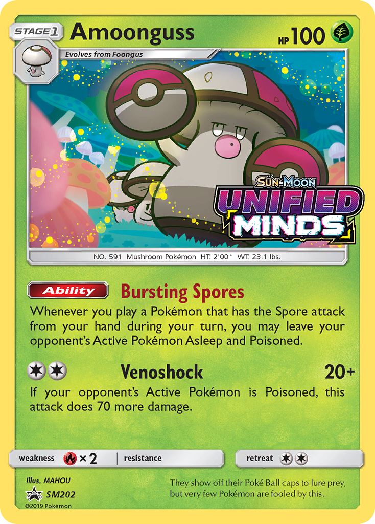 Amoonguss - SM202 (Prerelease) (SM202/248) - [SM: Black Star Promos] Holofoil Pokemon Single Pokémon