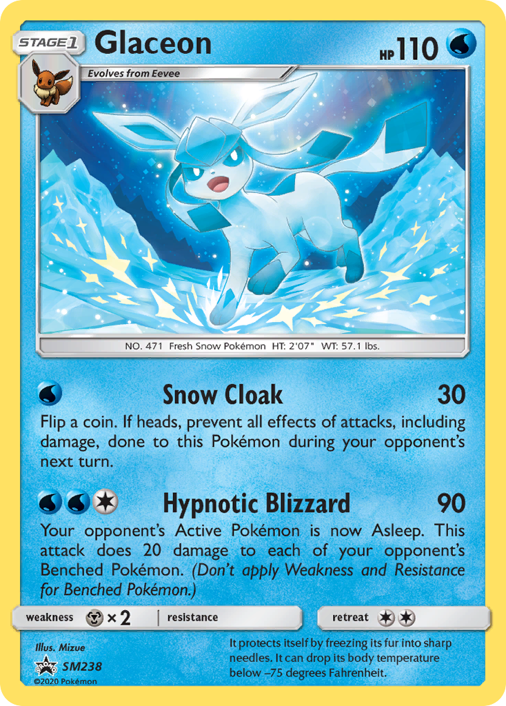 Glaceon SM238/248 - [SM: Black Star Promos] Pokemon Single Pokémon