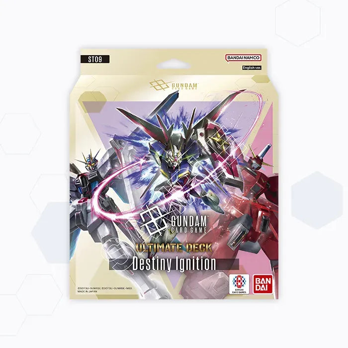 Gundam Card Game: Ultimate Deck - Destiny Ignition [ST09] (Limit 2) Gundam Card Game Sealed Bandai