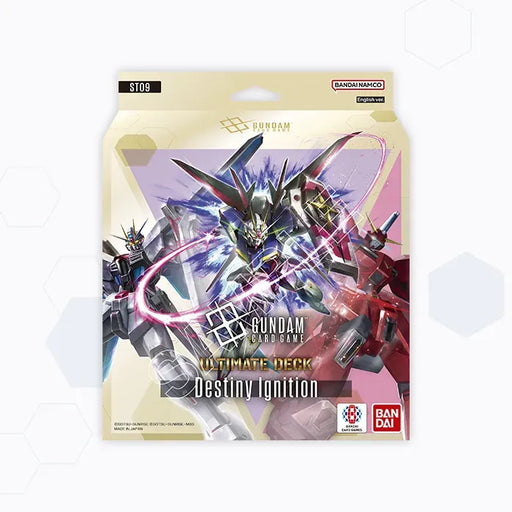 Gundam Card Game: Ultimate Deck - Destiny Ignition [ST09] (Limit 2) Gundam Card Game Sealed Bandai