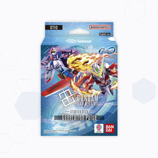 Gundam Card Game: Starter Deck - Generation Pulse [ST10] (Release Date: June 26) Gundam Card Game Sealed Bandai