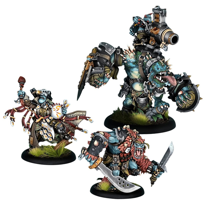 Warmachine: Southern Kriels Kithguard Battlegroup Box Warmachine Steamforged Games