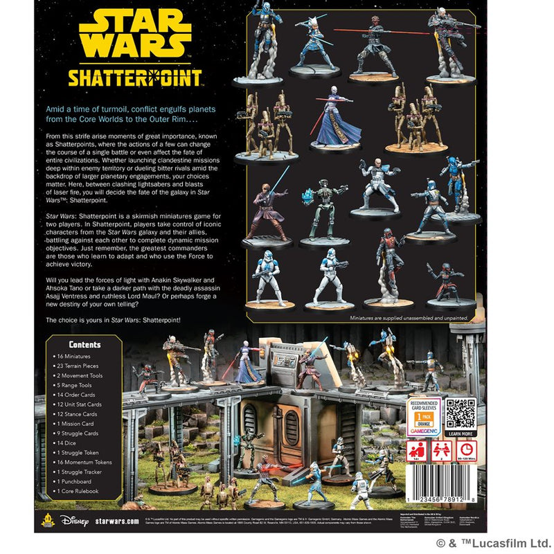 Star Wars Shatterpoint: Core Set Star Wars: Shatterpoint Atomic Mass Games   