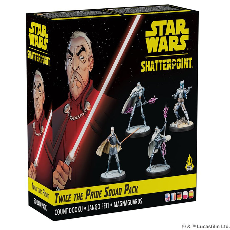 Star Wars Shatterpoint: Twice the Pride Squad Pack Star Wars: Shatterpoint Atomic Mass Games   