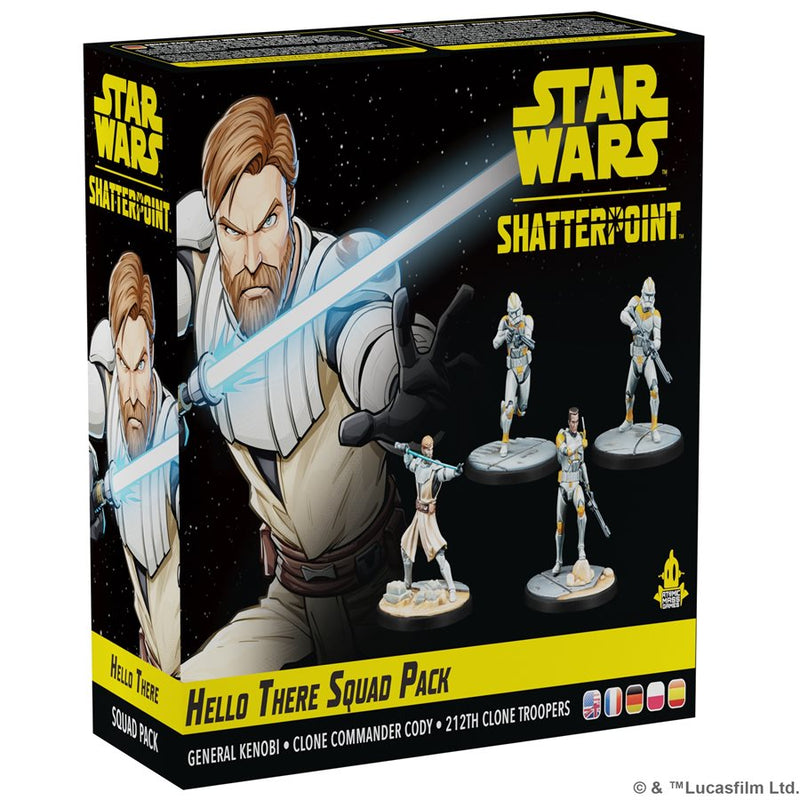 Star Wars Shatterpoint: Hello There Squad Pack Star Wars: Shatterpoint Atomic Mass Games   