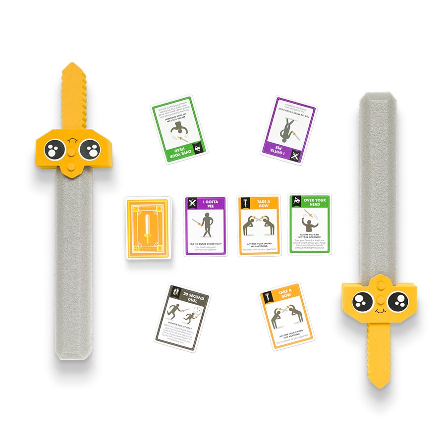 Let's Hit Each Other With Fake Swords Board Games Exploding Kittens   