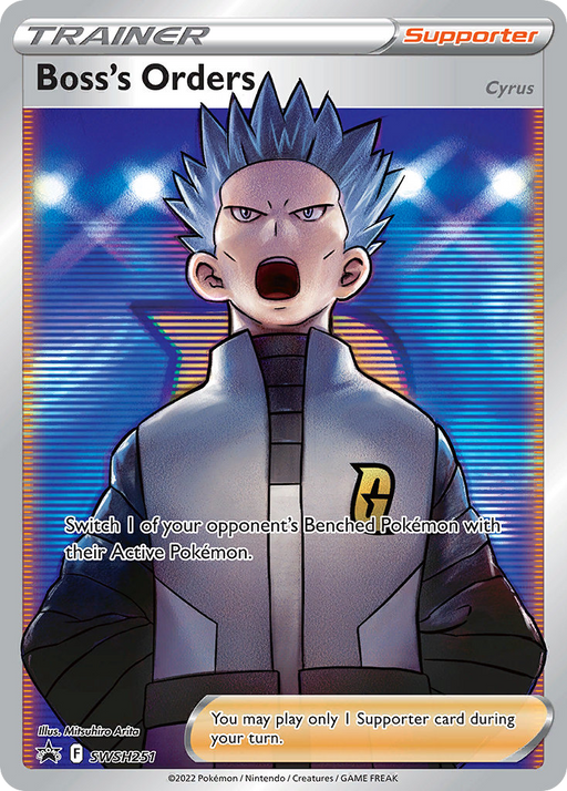 Boss's Orders (SWSH251/307) Holofoil [Promos: SWSH Black Star Promos] Pokemon Single Pokémon