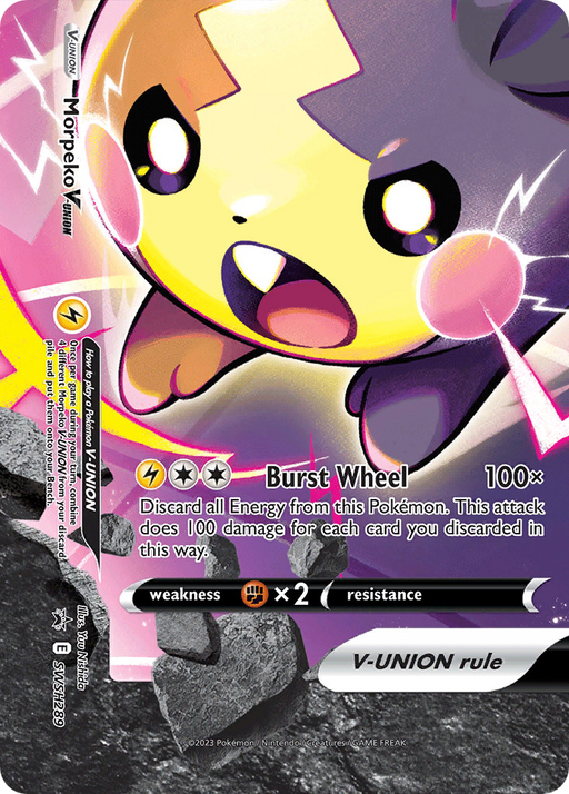 Morpeko V-UNION (SWSH289/307) Holofoil [Promos: SWSH Black Star Promos] Pokemon Single Pokémon