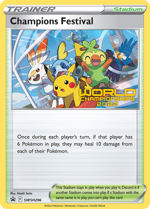 Champions Festival (SWSH296/307) [Promos: SWSH Black Star Promos] Pokemon Single Pokémon