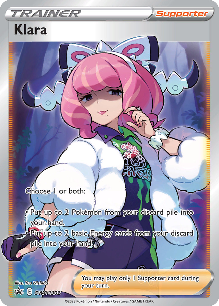 Klara (SWSH302/307) Holofoil [Promos: SWSH Black Star Promos] Pokemon Single Pokémon
