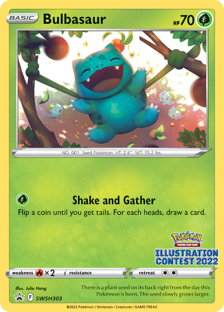 Bulbasaur (SWSH303/307) [Promos: SWSH Black Star Promos] Pokemon Single Pokémon