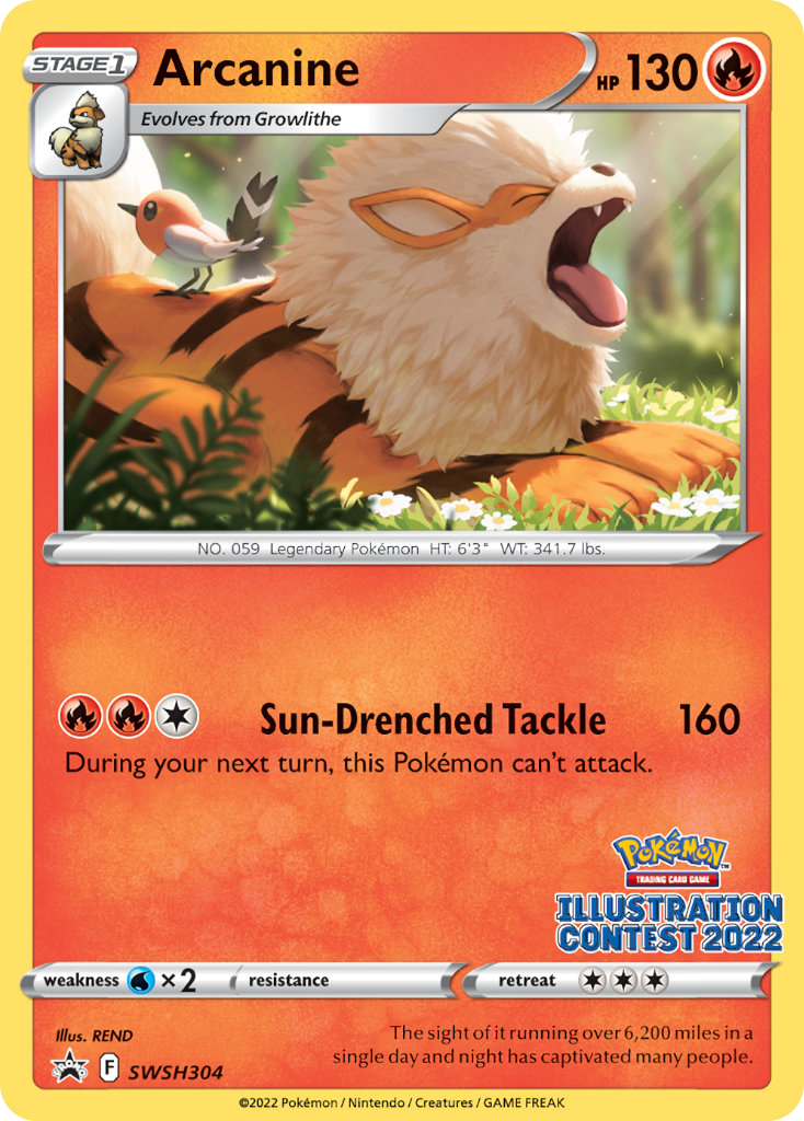 Arcanine (SWSH304/307) [Promos: SWSH Black Star Promos] Pokemon Single Pokémon