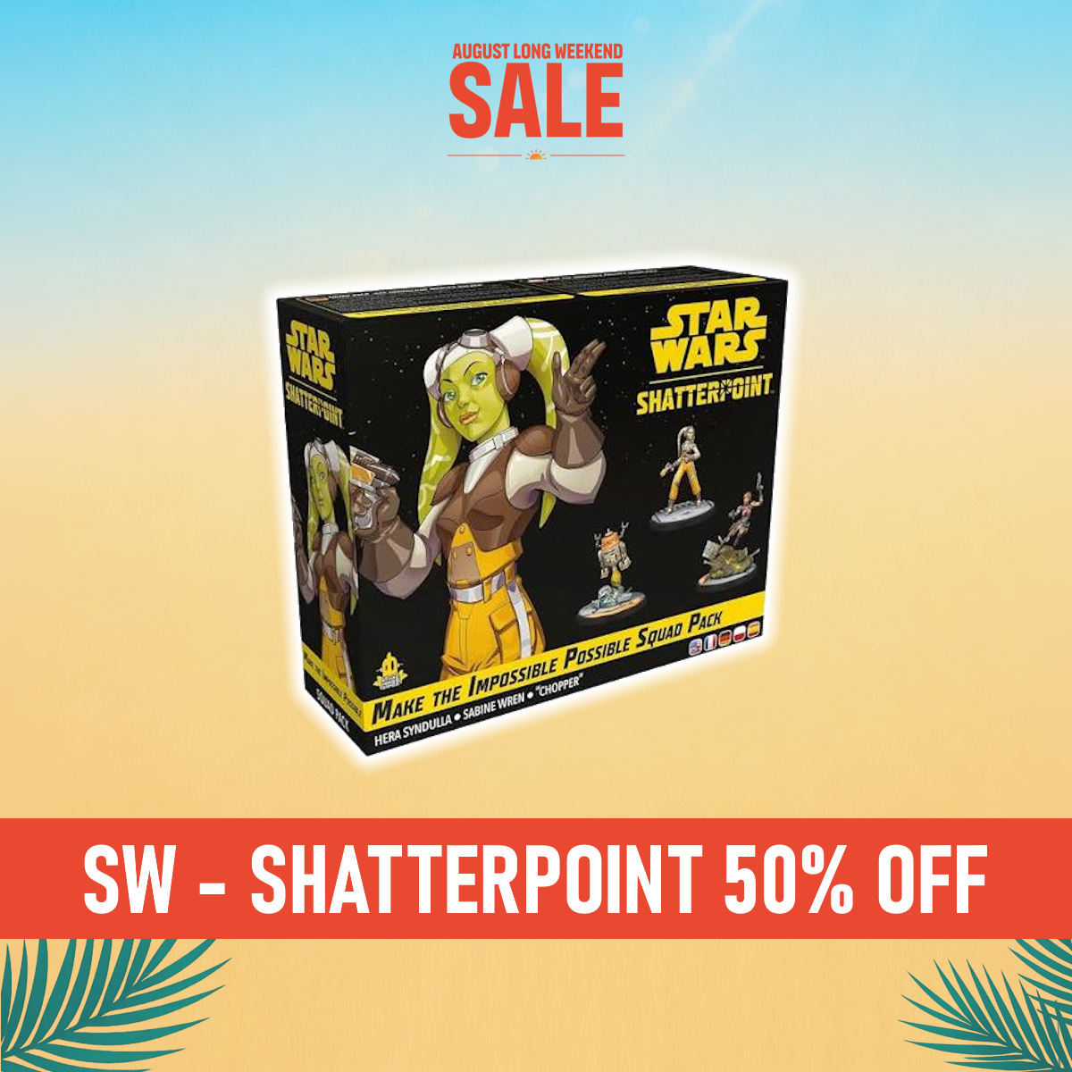 50% Off ALL Shatterpoint