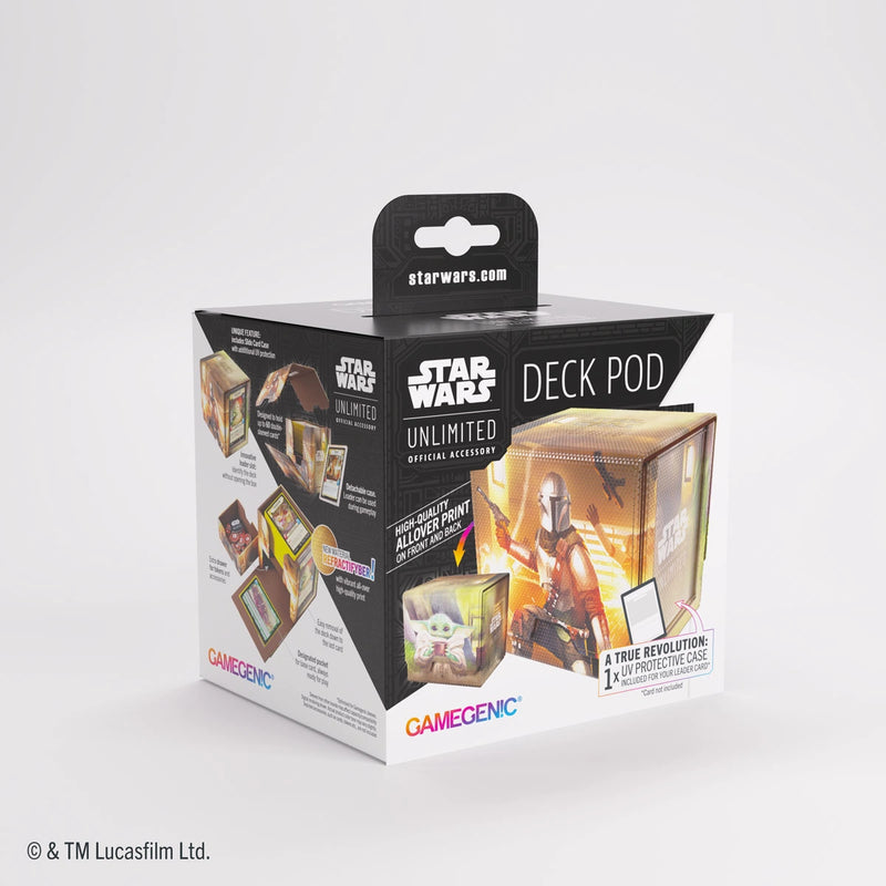 Gamegenic: Deck Pod 60+ - "The Mandalorian & Grogu" Star Wars: Unlimited