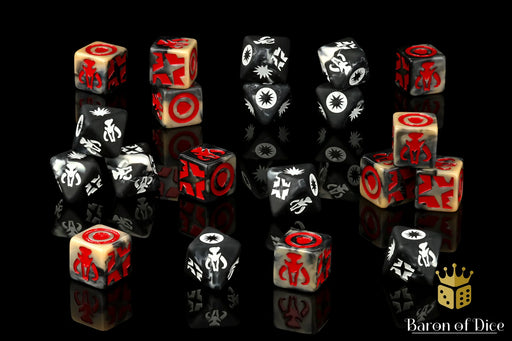 Baron of Dice: "Bounty Hunter" Skirmish Dice Set Dice & Gaming Accessories Baron of Dice