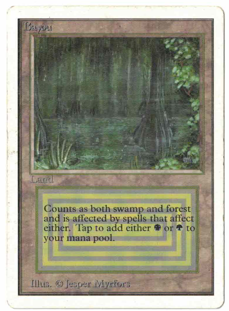 Bayou [Unlimited Edition] (TGS00163) High End MTG Single Magic: The Gathering   