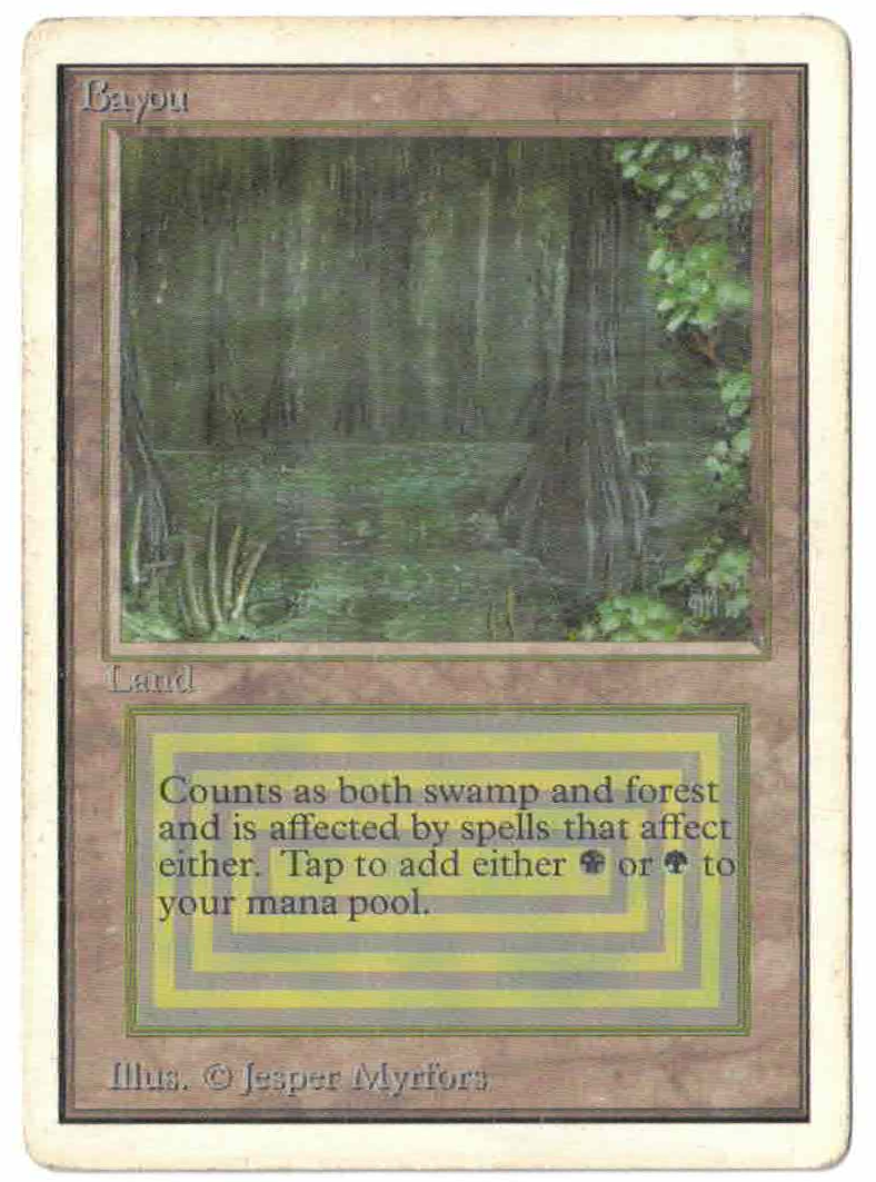Bayou [Unlimited Edition] (TGS00162) High End MTG Single Magic: The Gathering   