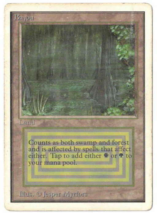 Bayou [Unlimited Edition] (TGS00162) High End MTG Single Magic: The Gathering   