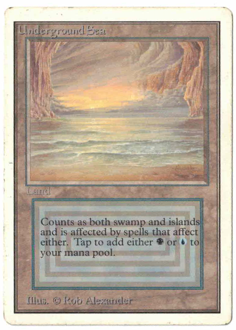 Underground Sea [Unlimited Edition] (TGS00154) High End MTG Single Magic: The Gathering   